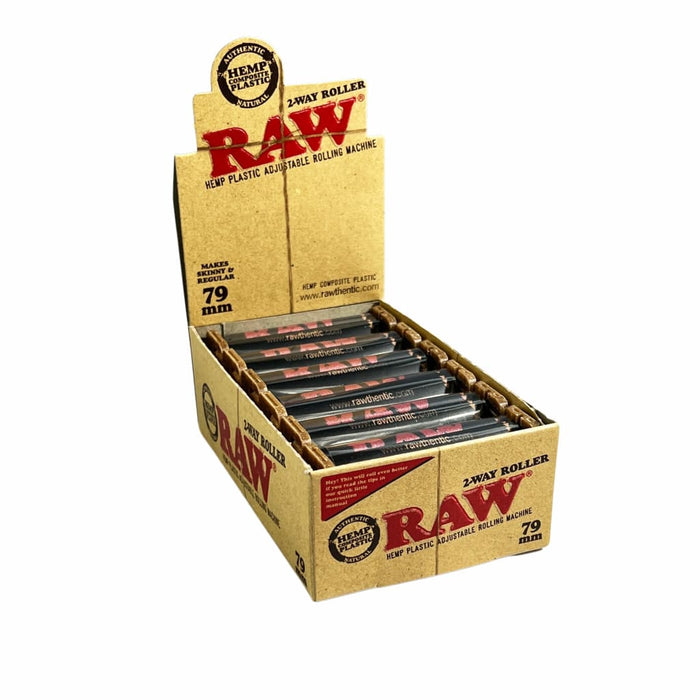 Raw 2-way Hemp Plastic Roller Display On sale