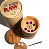 Raw Bamboo Six Shooter: Sustainable bamboo container for effortless cone filling