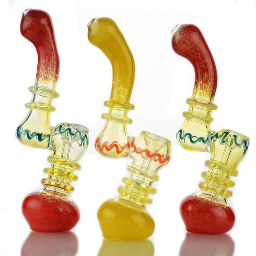 Ring Body Fume Glass Frit Bubbler On sale