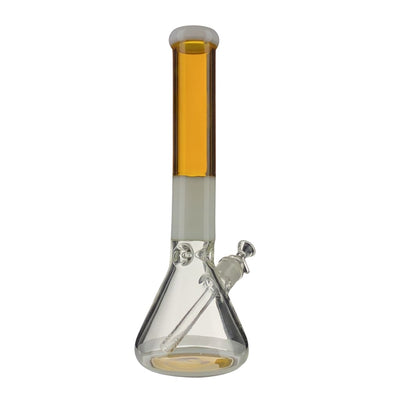 Ripper Beaker Glass Water Pipe with Adjustable Stem and Pull Resistance