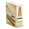 Box of G-Rollz Pet Rock 2x Pre-rolled Organic Hemp Wraps with white chocolate flavor