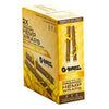 Box of G-Rollz Pet Rock 2x Pre-rolled Organic Hemp Wraps in Mango Kush flavor