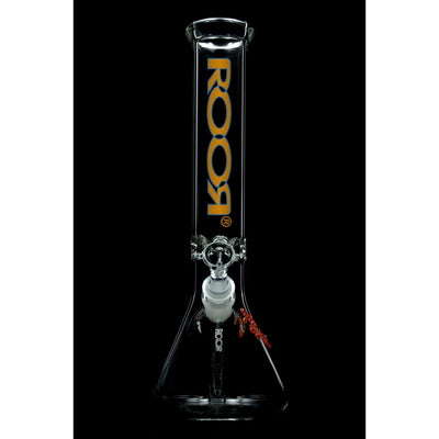 Roor® 14 Beaker Glass Water Pipe, 50x5 5mm German Schott, ROOR Branding