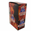 Box of Royal Blunts Hemparillo Cali-Fire hemp wraps with fiery graphics; premium hemp wraps