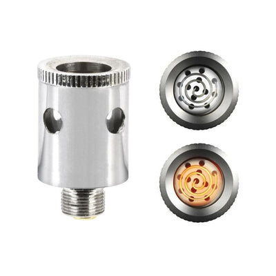 Seshgear Dabtron Electric Dab Rig with Cylindrical Metal Vaporizer Coil and Heating Elements