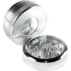 Sharpstone Push top Grinder 2.2” 2 Piece - Silver On sale