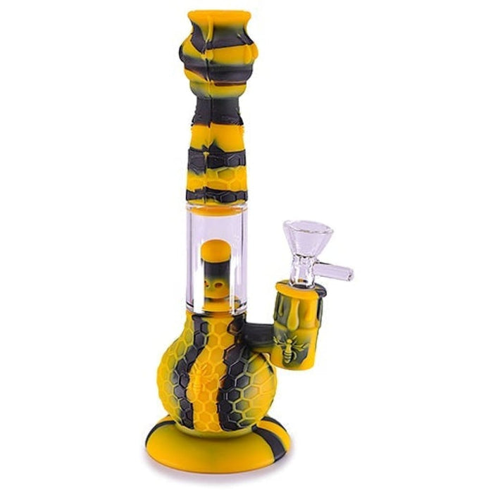 Silicone Water Pipe - Bee Dome On sale