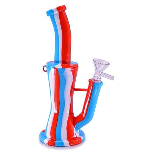 Silicone Water Pipe - Hour Glass On sale