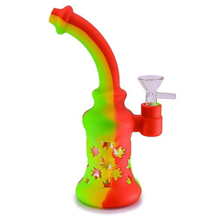 Silicone Water Pipe - Leaf Lantern On sale