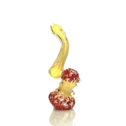 Silver Fume Glass Frit Art Bubbler On sale
