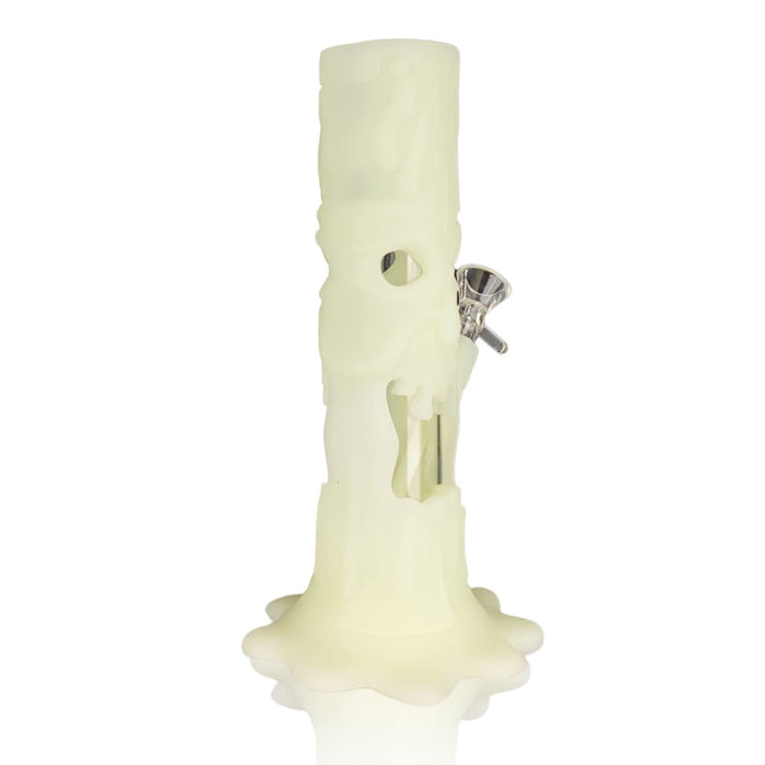 Skull Tree Silicone Bong Glow in the Dark On sale