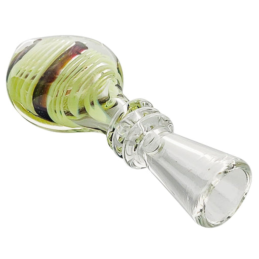 Slime Swirl Glass Chillum On sale