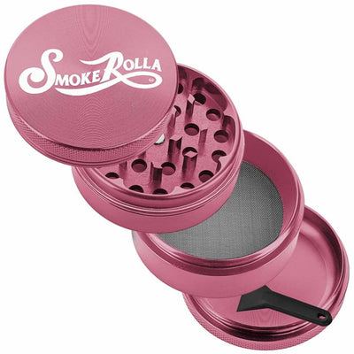 Pink Smokerolla® metal grinder: Perfect durable tool for seasoned smokers