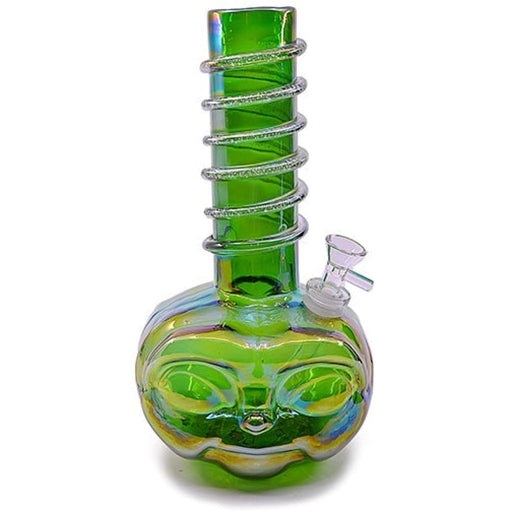 Soft Glass Water Pipe - Alien (12) On sale