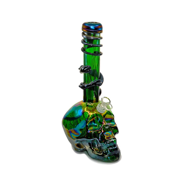Soft-glass Water Pipe - Skull (14) On sale