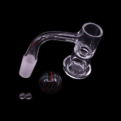 Space King Banger Sets: Glass banger, carb cap & pearls for the perfect dab session