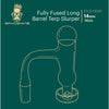 Fully Fused Long Barrel Terp Slurper in a Terp Slurper Kit With Accessories