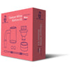 Pink ’Space King Opaque Banger Kit’ box with illustrated components for perfect dab sessions