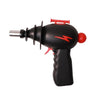 Black and red Lightyear ray gun torches with adjustable flame intensity and retro sci-fi design