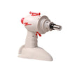 Retro-styled Lightyear Ray Gun torch with adjustable flame intensity, in white and red