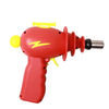 Red lightyear ray gun with yellow accents, ideal for Lightyear Ray Gun Torches enthusiasts