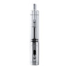 Sleek silver electronic vaporizer device for an enhanced smoking experience with H2og Water Pipe