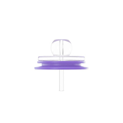 Purple pacifier-shaped mouthpiece for Dr. Dabber Skunk Purple Edition Switch Series