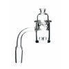 Glass banger attachment from the Ultimate Dab Tech Combo Pack with temperature control pearls