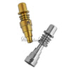 Gold and silver metal nails for Titanium 6-in-1 Skillet Enail, premium dabbing accessory