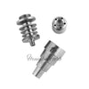 Titanium 6-in-1 Skillet Enail metal components: coil, heating element, connector piece