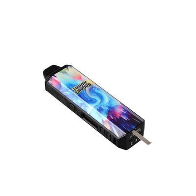 Tommy Chong Aria vaporizer with black tommy gunz and isolated airflow