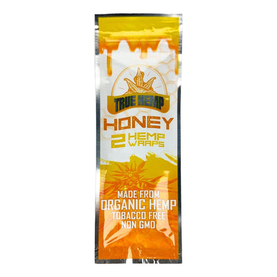 True Hemp Wraps: Organic Hemp Paper & Natural Cannabinoids Present in Honey Flavor