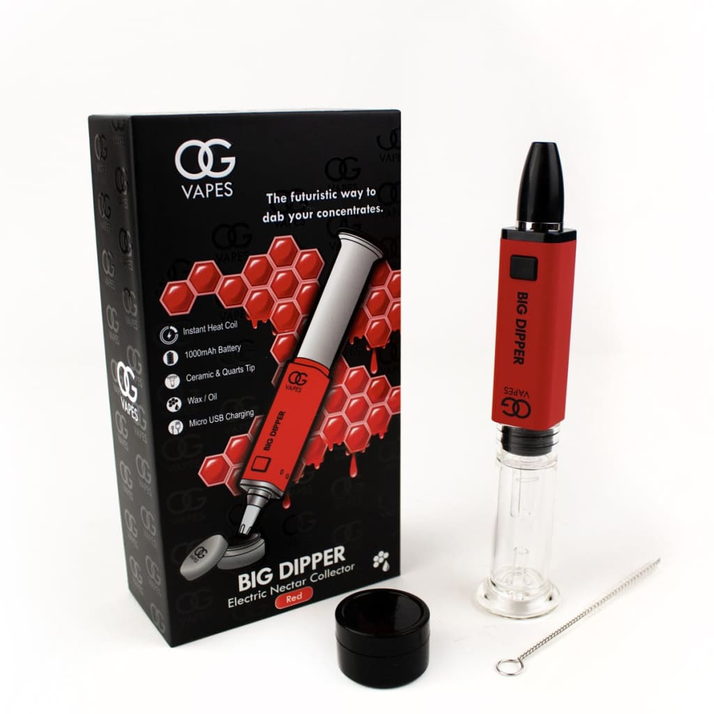 Big Dipper Electronic Nectar Collector with Quartz Tip Big Dipper Electronic Nectar Collector with Quartz Tip