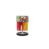 Wakit Electric Grinder: Cylindrical container with colorful graphics and rainbow gradient design