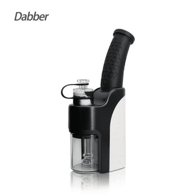 Black and white dab rig for efficient dabbing, Waxmaid electric dab rig for optimal electric dab use
