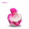 Waxmaid Octopus Silicone Dab Container - Pink and white duck-shaped toy with tentacles