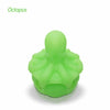 Waxmaid Octopus Silicone Dab Container - green octopus-shaped concentrate holder