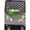 Glass alligator pipe from Wolf Head Water Pipe With Opal Eyes and Pelican Case