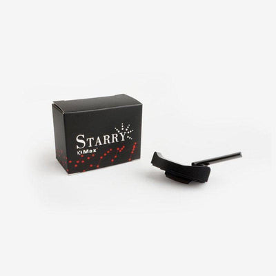Black Xvape Xmax Starry 3.0, ceramic zirconia mouthpiece, swappable battery, haptic feedback