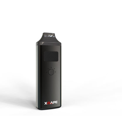 Black Xvape Avant vaporizer with ceramic baking chamber