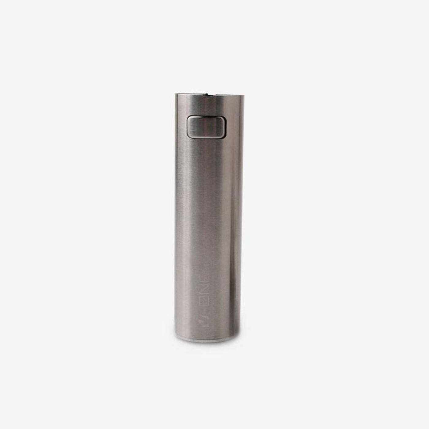 Xvape V-one vaporizer with silver brushed mod, dual quartz coil, glass bubbler