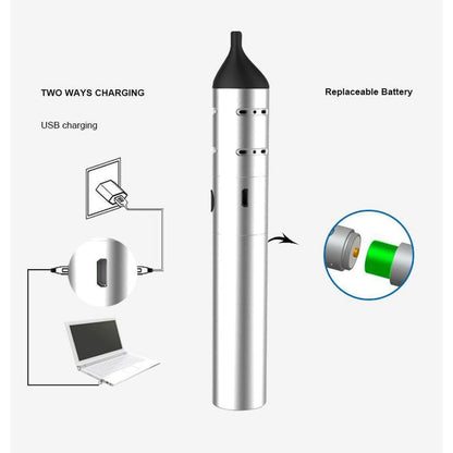 Duxvape V2 Pro 3-in-1 vaporizer with five temperature settings and aluminum casing