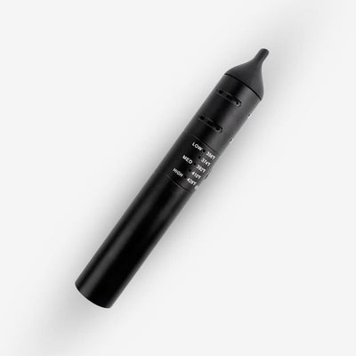 Duxvape V2 Pro black aluminum vape pen with five temperature settings