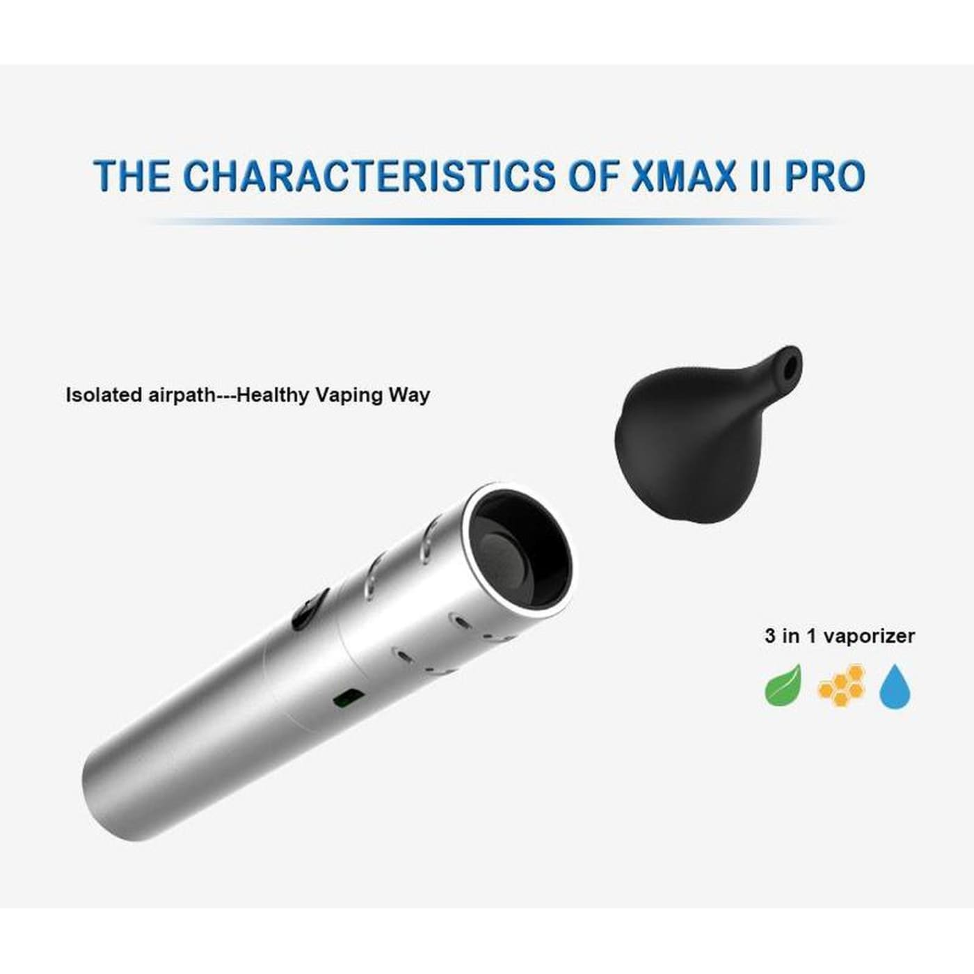 Duxvape V2 Pro vaporizer with aluminum casing and five temperature settings