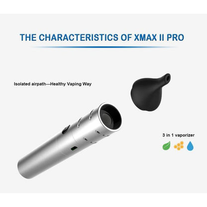 Duxvape V2 Pro vaporizer with aluminum casing and five temperature settings