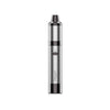 Sleek silver Yocan Regen Wax Vaporizer with triple quartz coil and silicone jar