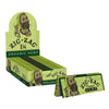 Box Of Zig-zag Organic Hemp Rolling Papers Featuring a Bearded Man Smoking